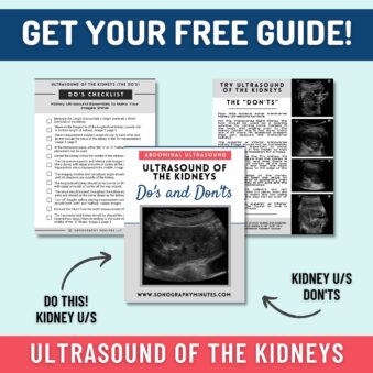 Free ultrasound guide- ultrasound of the kidneys- do's and don'ts